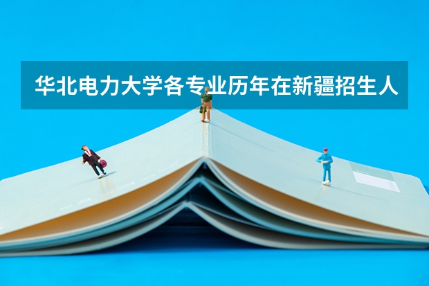 华北电力大学各专业历年在新疆招生人数