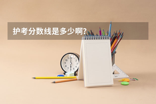 护考分数线是多少啊？