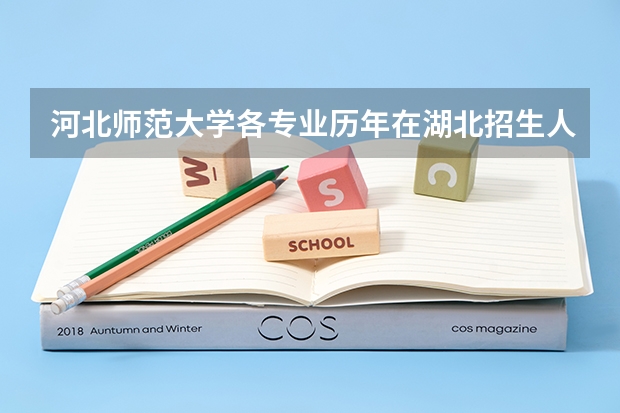 河北师范大学各专业历年在湖北招生人数