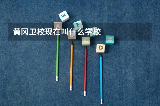 黄冈卫校现在叫什么学校