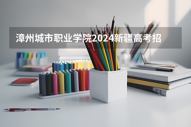 漳州城市职业学院2024新疆高考招生计划详解
