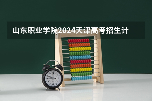 山东职业学院2024天津高考招生计划详解