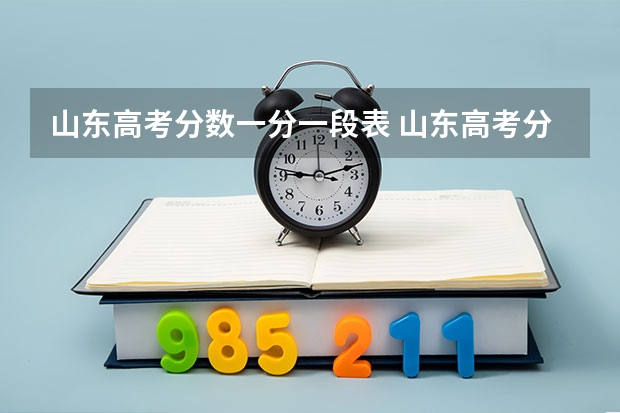 山东高考分数一分一段表 山东高考分数线一览表
